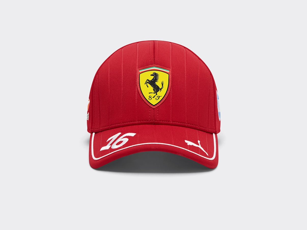 Gorra Charles Leclerc Scuderia Ferrari F1 PUMA 2025
