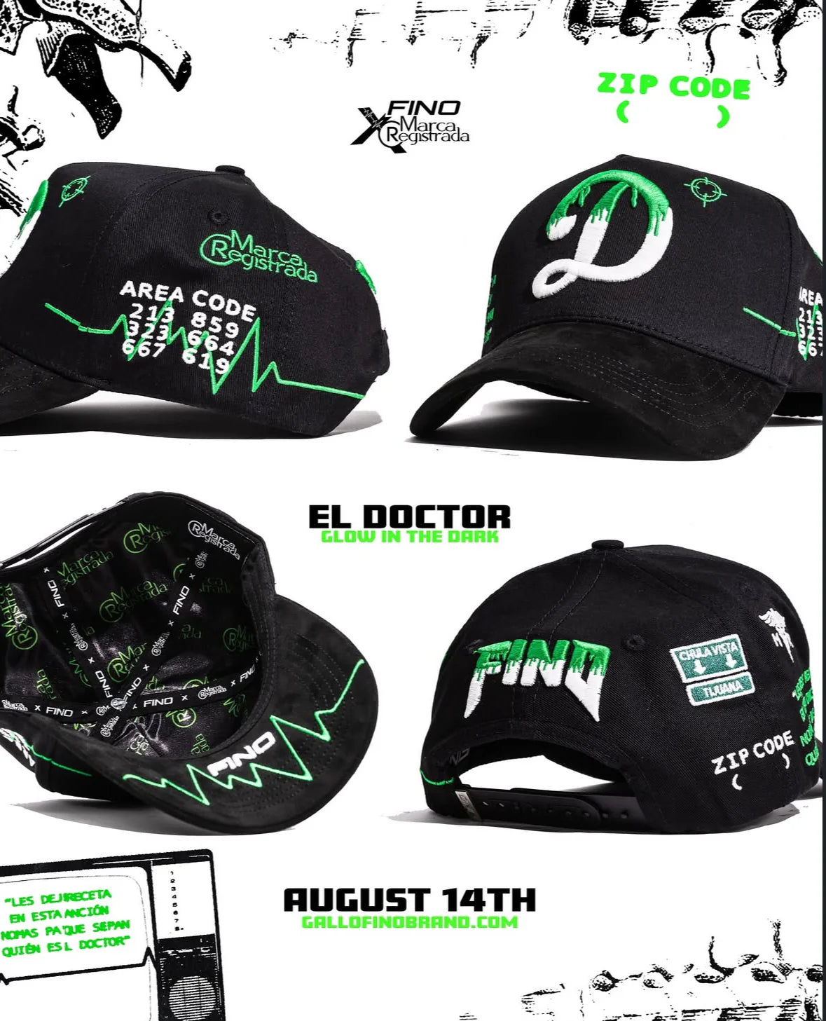 Gorra Fino x Marca registrada The Doctor