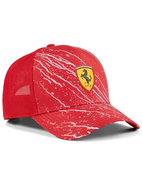 Gorra Ferrari Roja malla 2025
