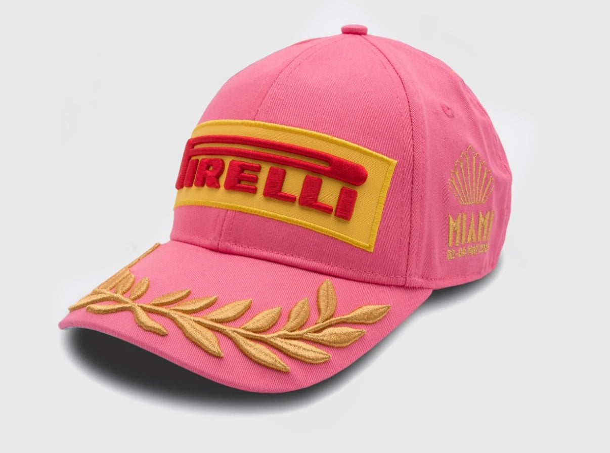 Gorra Pirelli podio GP Miami 2025