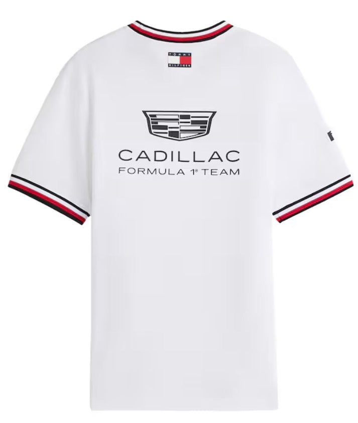 Playera Cadillac Team Blanca