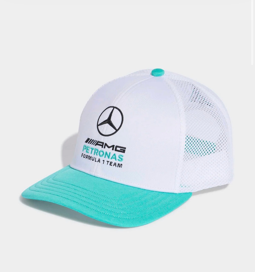 Gorra Mercedes Team AMG Blanca 2026