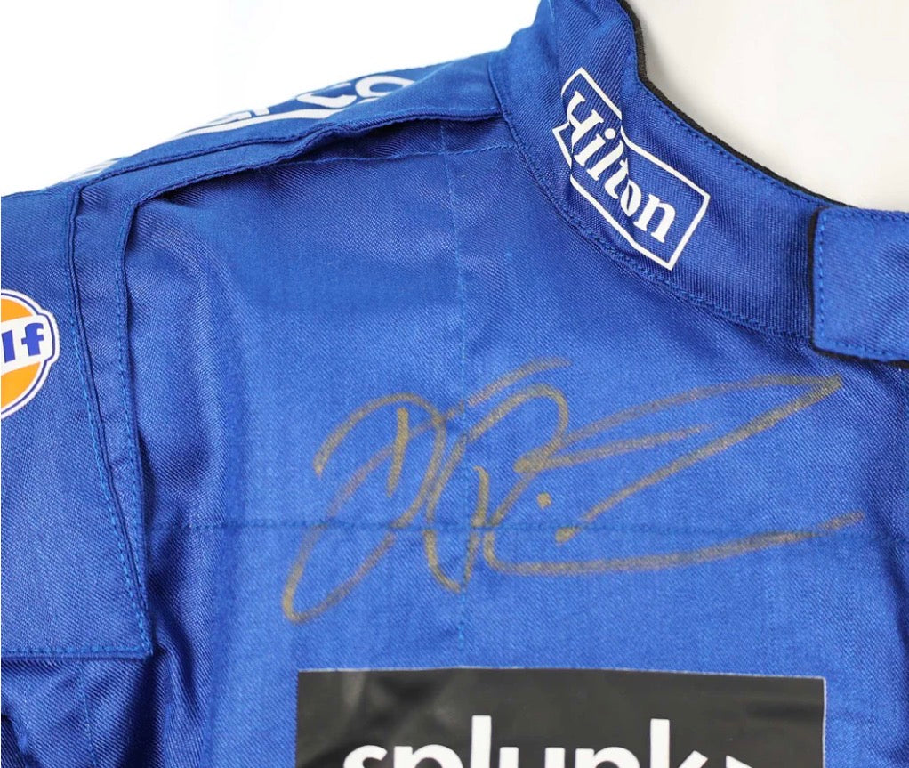 Traje McLaren usado por Daniel Ricciardo McLaren F1 Team AUTOGRAFIADO