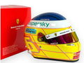 Casco escala 1:2 Ferrari GP Francia 2021