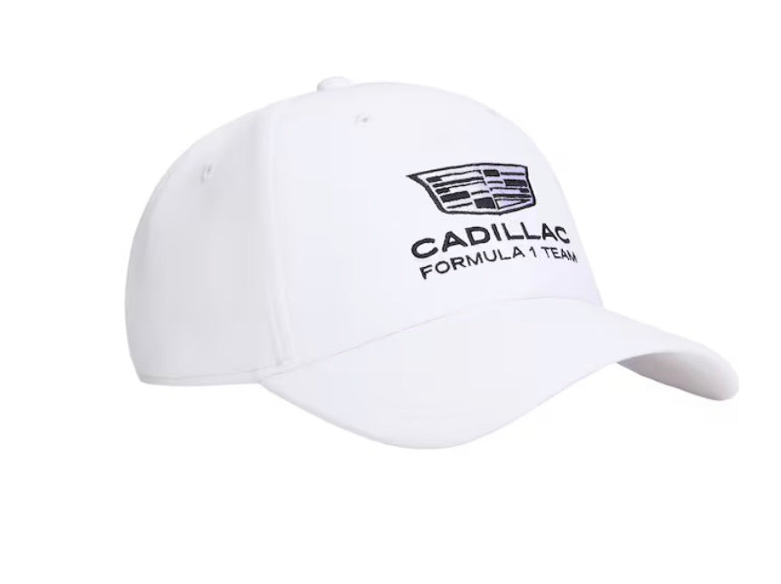 Gorra Checo Pérez Cadillac Blanca