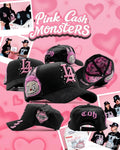 Gorra Cashed out Pink Monster