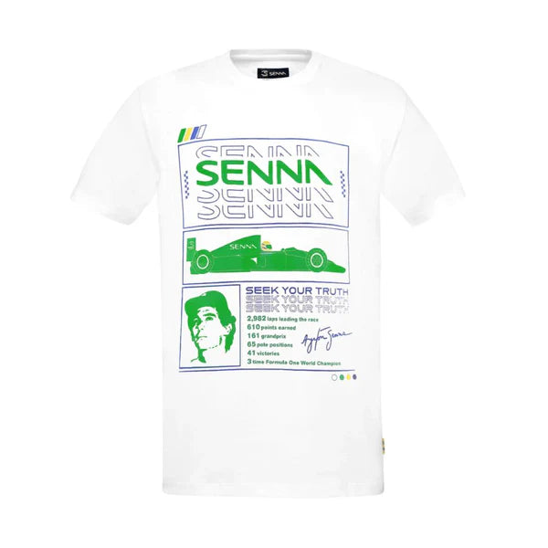 Playera Senna Race