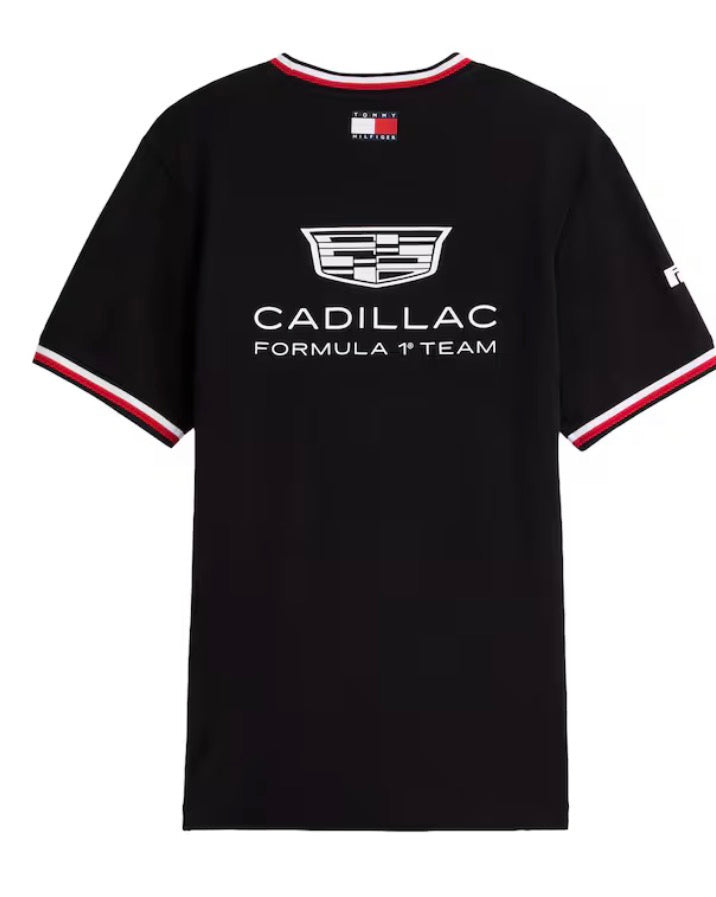 Playera Cadillac team negra